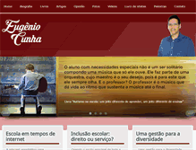 Tablet Screenshot of eugeniocunha.com